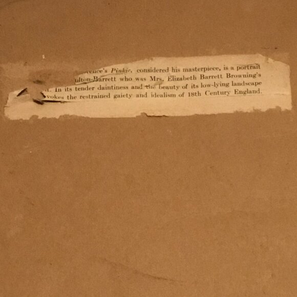 Vintage Thomas Gainsborough Pinky & Blueboy pictures framed behind glass - Picture 5 of 8